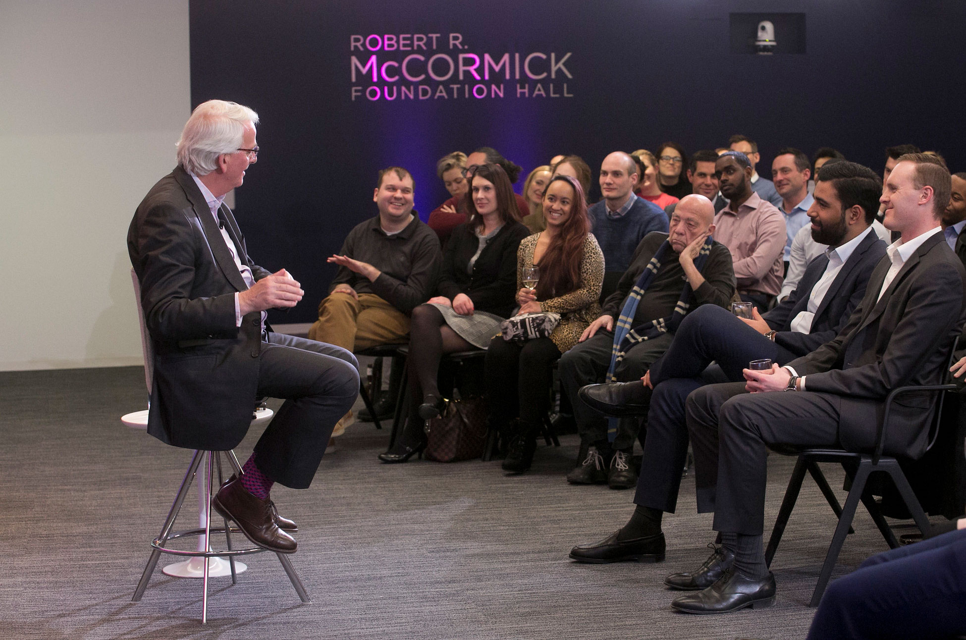 Council President Ivo Daalder during the 2019 Young Professionals (YP) Town Hall