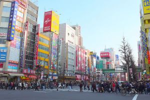 Akihabara Electric Town, Tokyo, Japan.