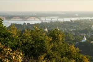 Bridges over Irawadi