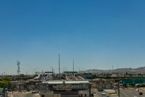 US-Mexico border crossing.