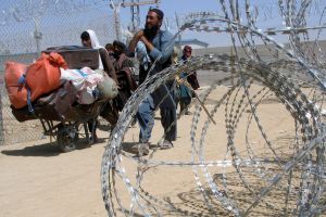 The border between Pakistan and Afghanistan