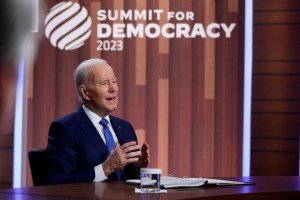 Biden at the Summit for Democracy 2023