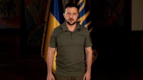 Ukraine's President Volodymyr Zelenskyy