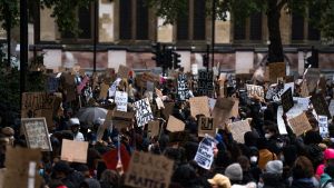 Black Lives Matter protests in June 2020.