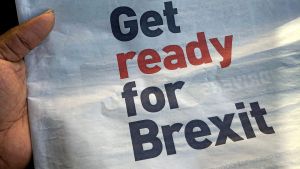 Front page of the Metro UK newspaper about Brexit