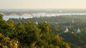 Bridges over Irawadi