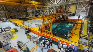 Fuel assemblies at Brunswick Nuclear Power Plant in North Carolina