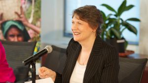 Helen Clark, speaking at the Broadband Commission Working Group on Broadband & Gender