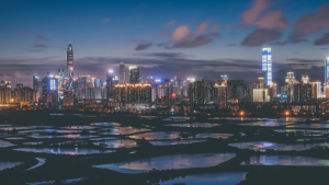 City skyline in China