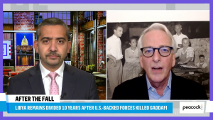 Screen shot of Ivo Daalder on the Mehdi Hasan show.