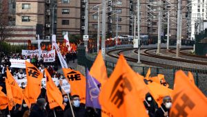 Currency protests in Istanbul