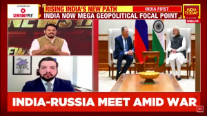 Screenshot of Craig Kafura on India Today.