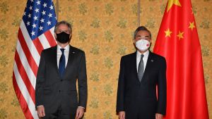 U.S. Secretary of State Antony Blinken meets Chinese Foreign Minister Wang Yi on the sidelines of the G20 summit in Rome