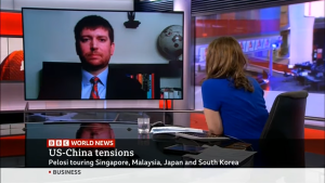 Matt Abbott speaks on BBC World News.