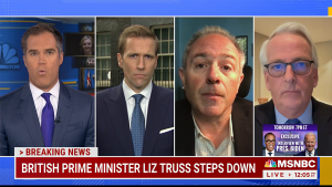 Ivo Daalder speaking on MSNBC.