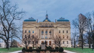 Indiana state capitol.