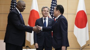 Lloyd Austin, Antony Blinken, and Fumio Kishida meet in Tokyo